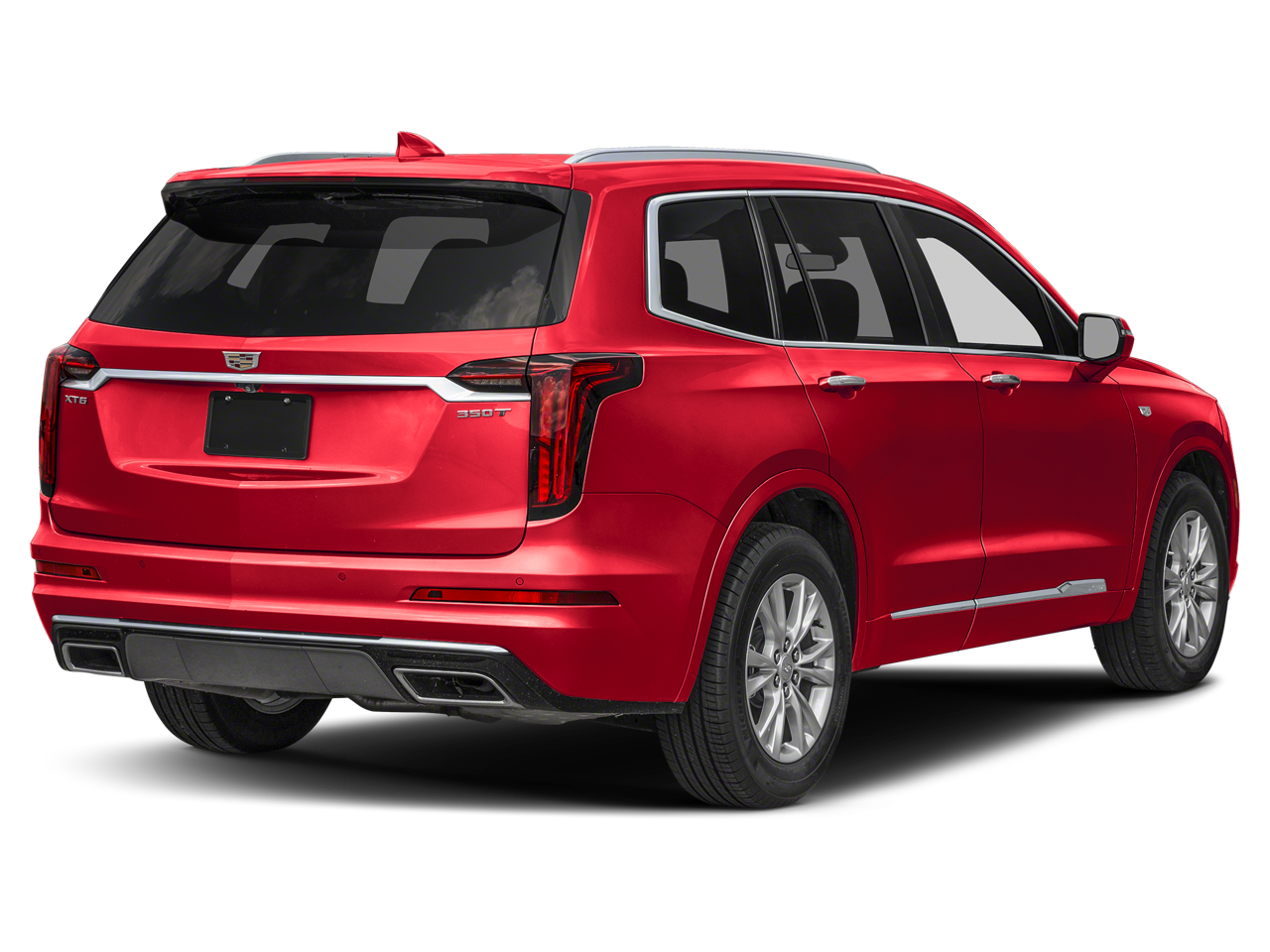 2025 Cadillac XT6 — rear three-quarter view