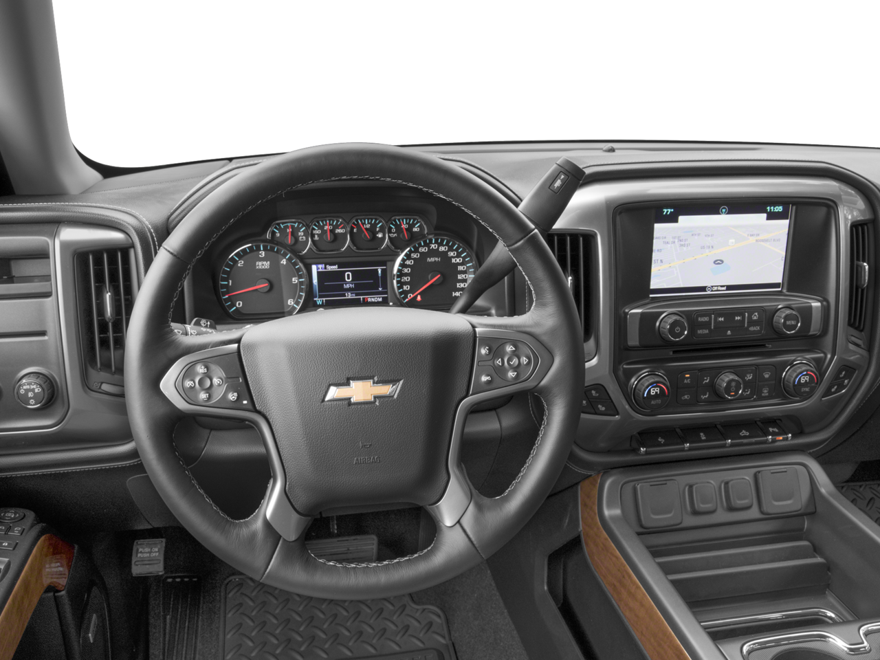 2017 Chevrolet Silverado 1500 — detail view