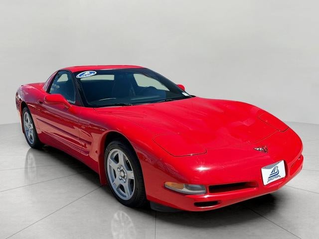 1999 Chevrolet Corvette Base in Torch Red — front three-quarter view